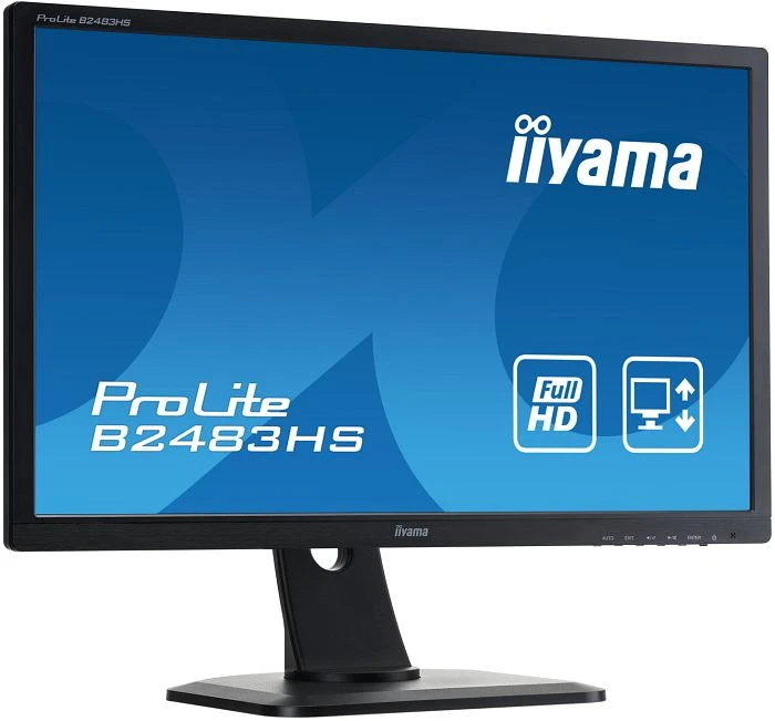 iiyama ProLite B2483HS-B1, 24"