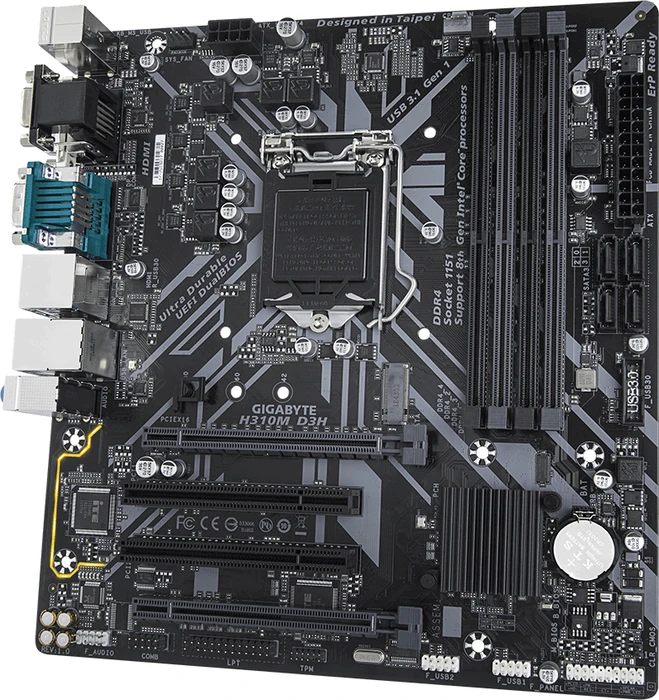 GIGABYTE H310M D3H (Intel 1151 v2)