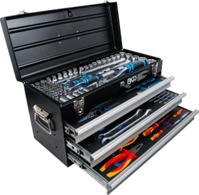 BGS technic Handwerkzeugset inkl. Koffer, 147-tlg.