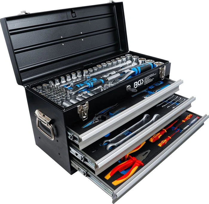 BGS technic Handwerkzeugset inkl. Koffer, 147-tlg.