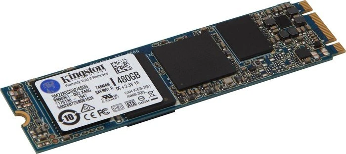 Kingston M.2 SATA G2 480GB, M.2 2280 / B-M-Key / SATA 6Gb/s