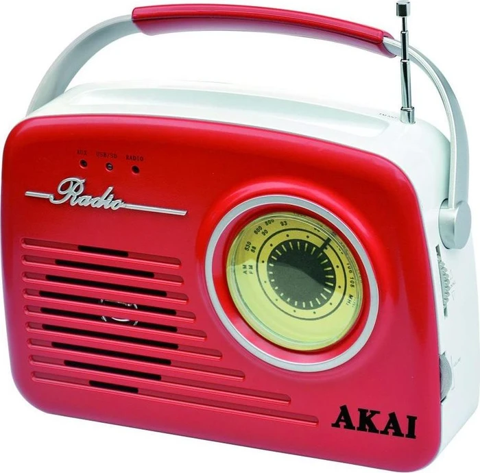 Akai APR-11 rot/weiß