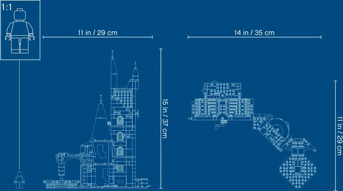 LEGO Harry Potter - Hogwarts Uhrenturm