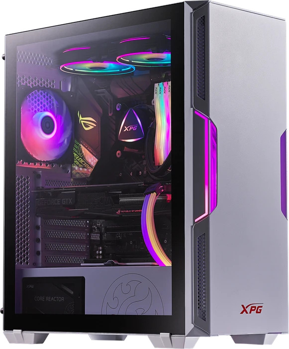 ADATA XPG Starker, weiß, Glasfenster