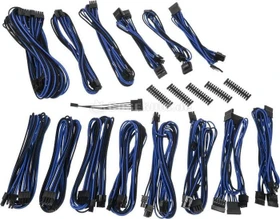 BitFenix Alchemy 2.0 CMR-Series Kabel Kit für Netzteile, schwarz/blau (BFX-ALC-CMRKB-RP)