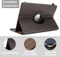 Cadorabo Schutzhülle 360° für Fire HD 10 2017 (7. Generation), braun Vorschaubild