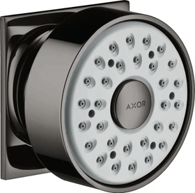 Hansgrohe Axor Seitenbrause eckig 1jet polished black chrome