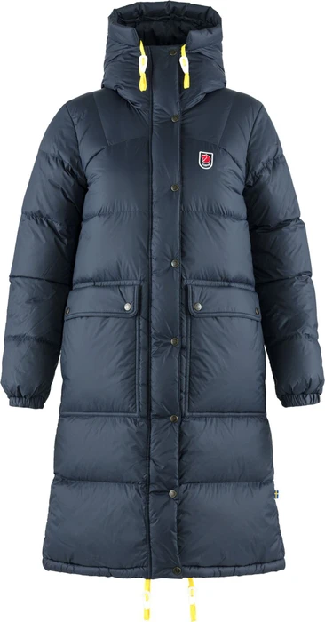 Fjällräven Expedition Long Down Funktionsmantel navy (Damen)