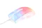 Deltaco WM87 RGB Ultralight Gaming Mouse weiß/transluzent, USB Vorschaubild