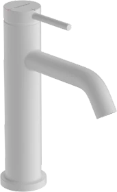 Hansgrohe Tecturis S Einhebel-Waschtischmischer 110 CoolStart EcoSmart+ mit Zugstangen-Ablaufgarnitur mattweiß