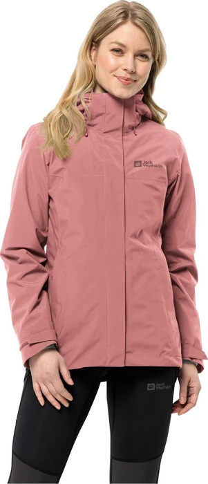 Jack Wolfskin Luntal 3in1 Funktionsjacke mineral red (Damen)