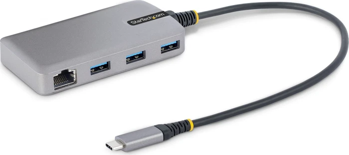 StarTech 3 Port USB-C Hub mit Ethernet, RJ-45, USB-C 3.0 [Stecker]