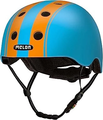 Melon Urban Active Helm double orange blue