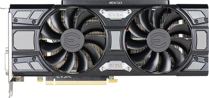 EVGA GeForce GTX 1070 Ti SC Gaming, 8GB GDDR5, DVI, HDMI, 3x DP