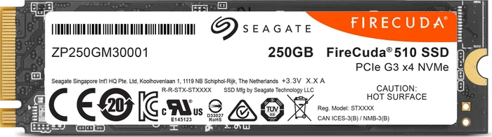 Seagate FireCuda 510 SSD, M.2