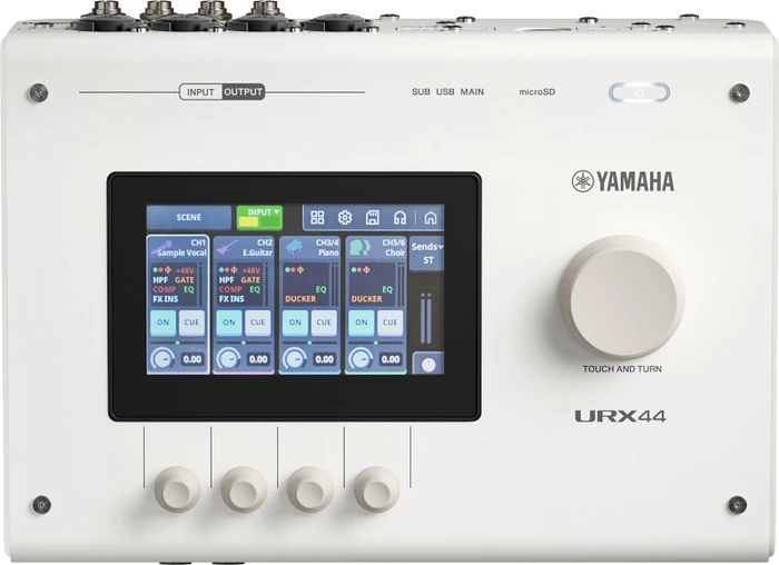 Yamaha URX44 weiß