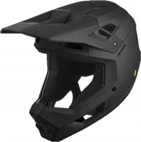 Alpina Pikes MIPS Fullface-Helm black matt