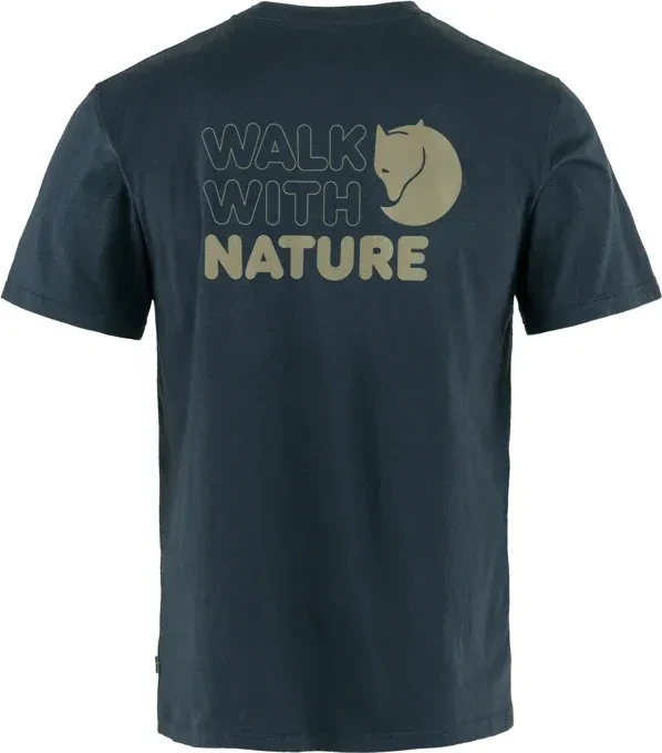 Fjällräven Walk with Nature Funktionsshirt kurzarm dark navy (Herren)