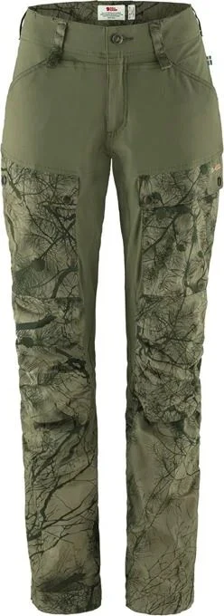 Fjällräven Keb Trousers Regular Hose lang green camo/laurel green (Damen)