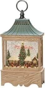 Konstsmide Motiv Wasserlaterne Weihnachtsmarkt LED 1x warmweiß