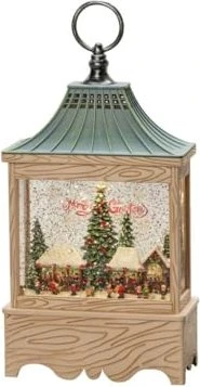 Konstsmide Motiv Wasserlaterne Weihnachtsmarkt LED 1x warmweiß