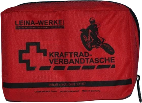Leina-Werke Kraftrad-Verbandtasche Typ II rot