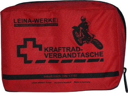 Leina-Werke Kraftrad-Verbandtasche Typ II rot