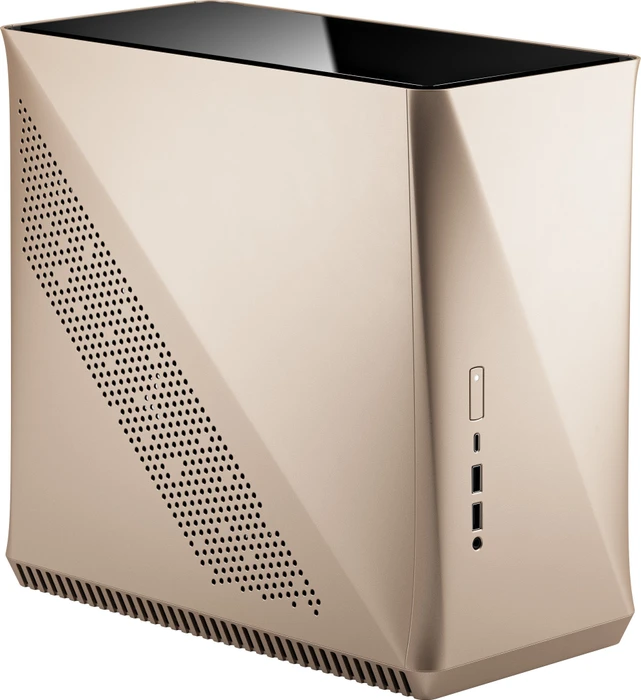 Fractal Design Era ITX Gold TG, Glasfenster, Mini-ITX