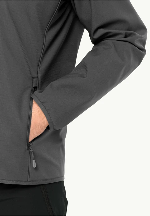 Jack Wolfskin Bornberg Hoody Funktionsjacke slate (Herren)