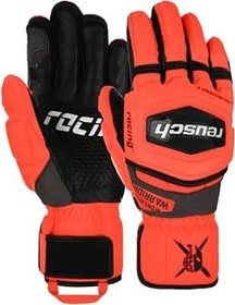Reusch Worldcup Warrior GS Mitten Skihandschuhe black/fluo red