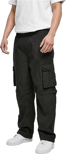 Urban Classics Zip Away Zip-Off Hose lang schwarz (Herren)