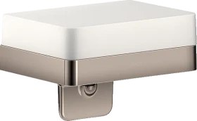 Hansgrohe Axor Universal Softsquare Seifenschale mit Halter polished nickel