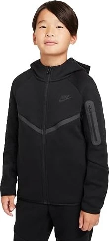 Nike Sportswear Tech Fleece Jacke schwarz (Junior)