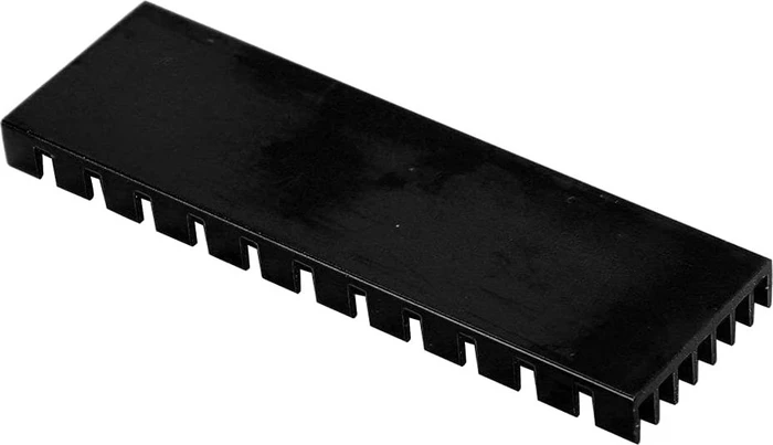 M.2 2280 Alu, einseitiger Kühler für SSDs, schwarz (verschiedene Markenbezeichnungen)