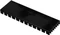 M.2 2280 Alu, einseitiger Kühler für SSDs, schwarz (verschiedene Markenbezeichnungen) Vorschaubild