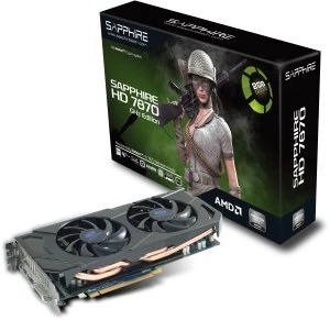 Sapphire Radeon HD 7870 GHz Edition, 2GB GDDR5, DVI, HDMI, 2x mDP, lite retail