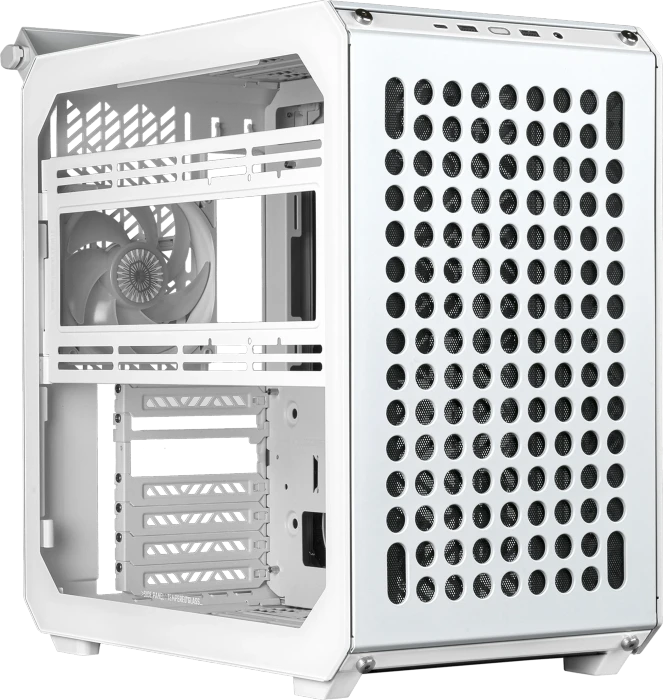 Cooler Master Qube 500 Flatpack White, weiß, Glasfenster