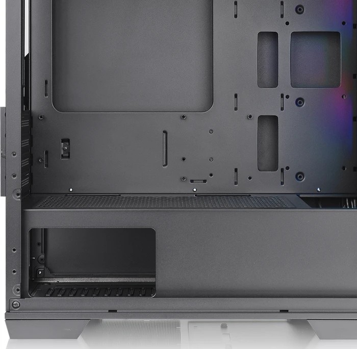 Thermaltake Divider 170 TG ARGB, schwarz, Glasfenster