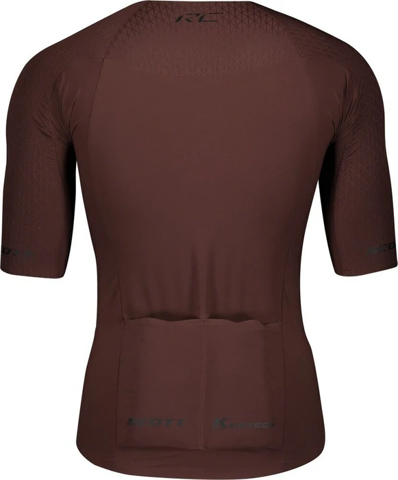 Scott RC Premium Kinetech Trikot kurzarm maroon red/black (Herren)