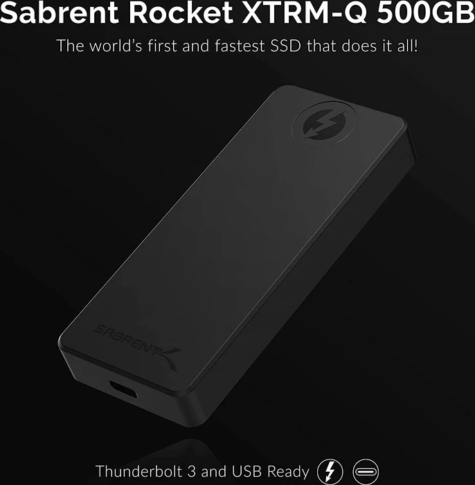 Sabrent Rocket XTRM Q, 8TB, Thunderbolt 3 / USB-C 3.1