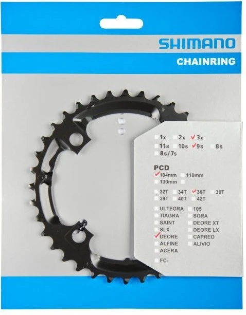 Shimano Deore FC-M590 36 Zähne Kettenblatt