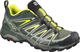 Salomon X Ultra 3 GTX castor gray/darkest spruce/acid lime (Herren)
