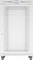 Lanberg 19" Rackschrank 27HE, LCD, freistehend, Flat Pack, Gitternetztür, IP20, RAL 7035, 1000mm tief Vorschaubild