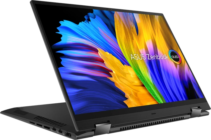 ASUS ZenBook Flip 14 OLED UN5401QA-KN196W, Jade Black, Ryzen 7 5800H, 16GB RAM, 512GB SSD, DE
