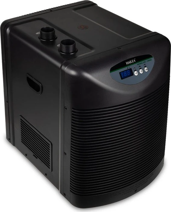 Hailea HC Series 1000A Aquarienkühler, Durchlaufkühler mit Kompressor, 300-, schwarz