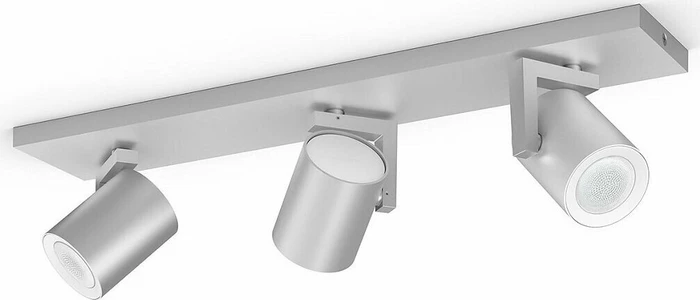 Philips Hue White and Color Ambiance Argenta Spot 3-flammig grau