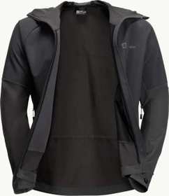Jack Wolfskin Alpspitze Hoody Funktionsjacke phantom (Herren)