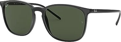 Ray-Ban RB4387 polished black/green