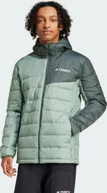 adidas Terrex Multi Light Hooded Daunen Jacke silver green/legend ivy (Herren)