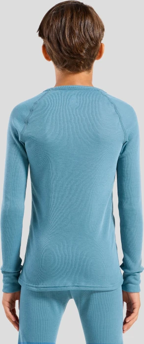 Odlo Active Warm Eco Funktionsshirt langarm provincial blue (Junior)